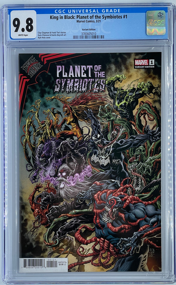 King in Black: Planet of the Symbiotes #1 | Kyle Hotz Variant | CGC 9.8