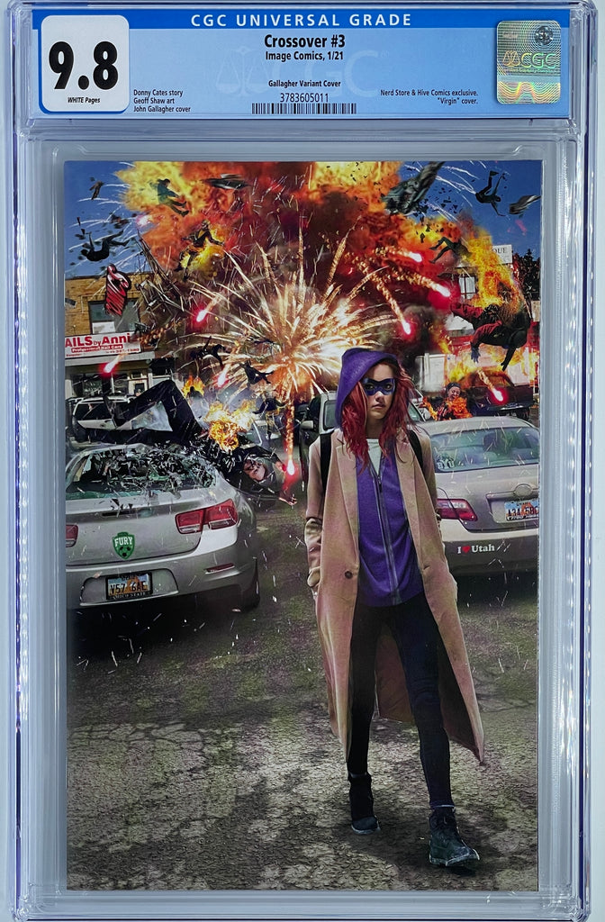 Crossover #3 | Gallagher Variant Cover | CGC 9.8