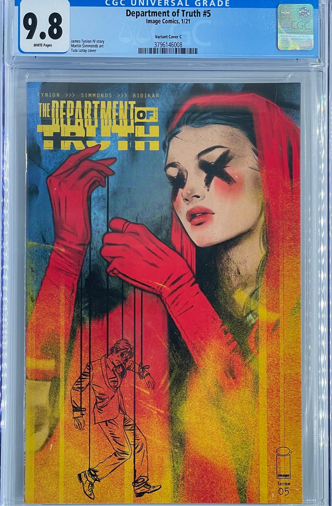 Department of Truth #5 | Tula Lotay Variant C | CGC 9.8