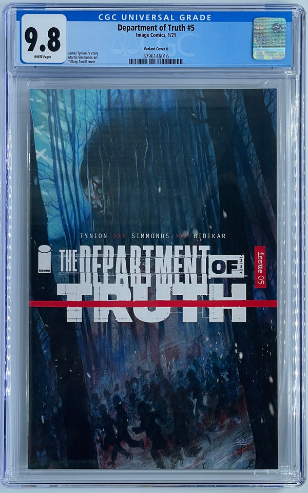 Department of Truth #5 | Tiffany Turrill Variant D | CGC 9.8