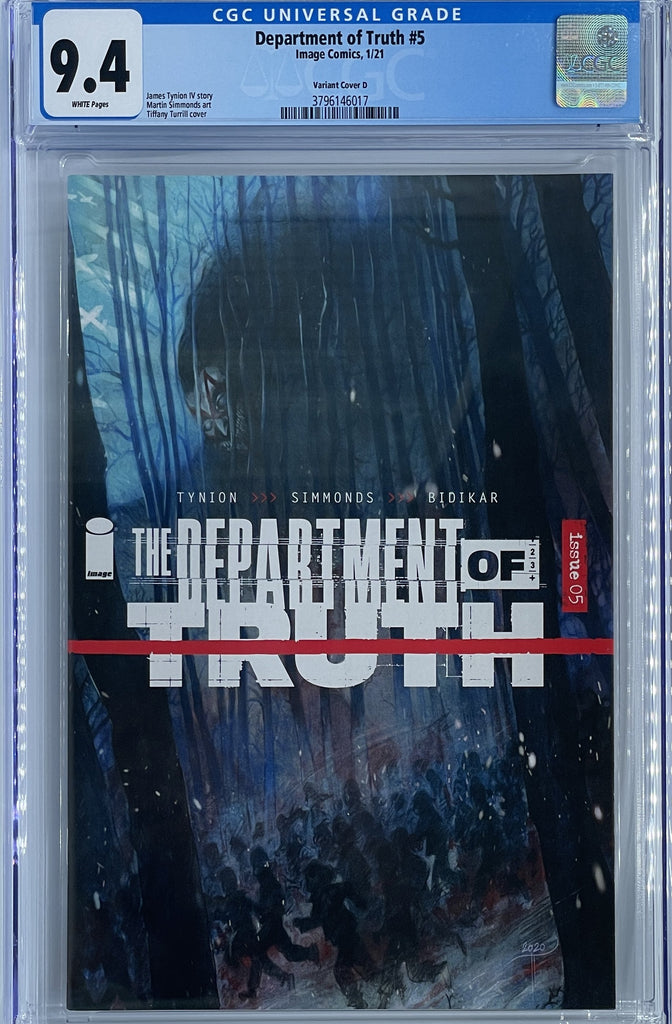 Department of Truth #5 | Tiffany Turrill Variant D | CGC 9.4