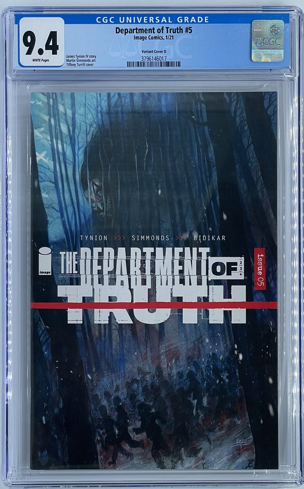 Department of Truth #5 | Tiffany Turrill Variant D | CGC 9.4