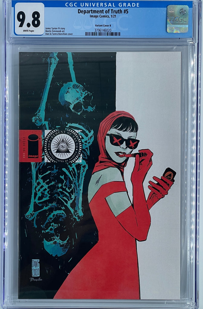Department of Truth #5 | Dani & Tamra Bonvillain Variant B | CGC 9.8