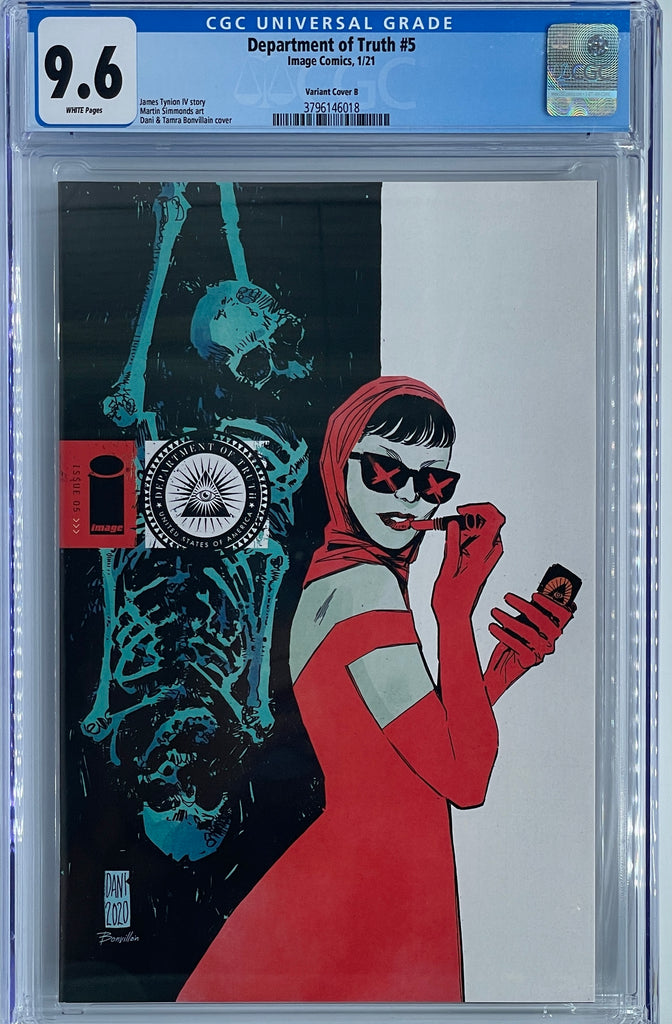 Department of Truth #5 | Dani & Tamra Bonvillain Variant B | CGC 9.6