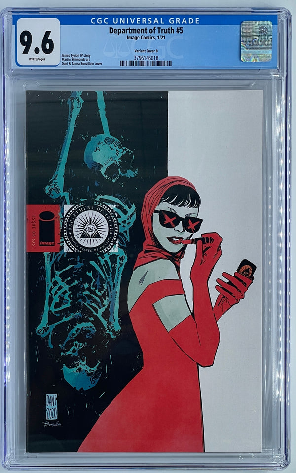 Department of Truth #5 | Dani & Tamra Bonvillain Variant B | CGC 9.6