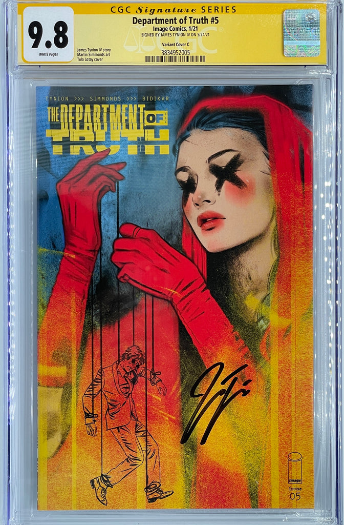 Department of Truth #5 | Tula Lotay Variant C | CGC SS 9.8