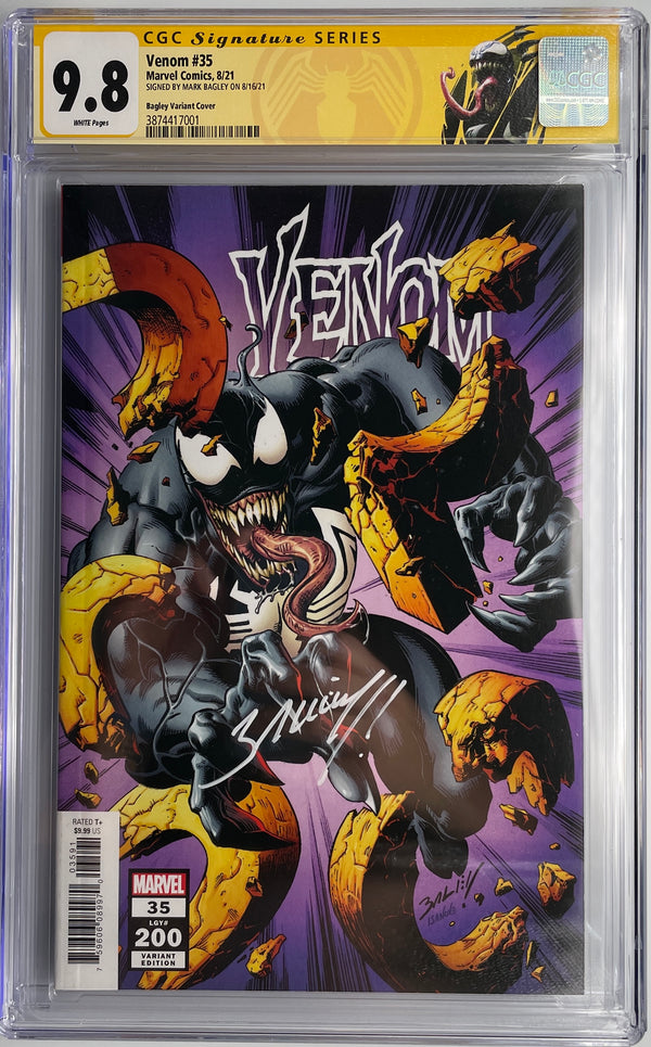 Venom #35 | Mark Bagley Variant | CGC SS 9.8