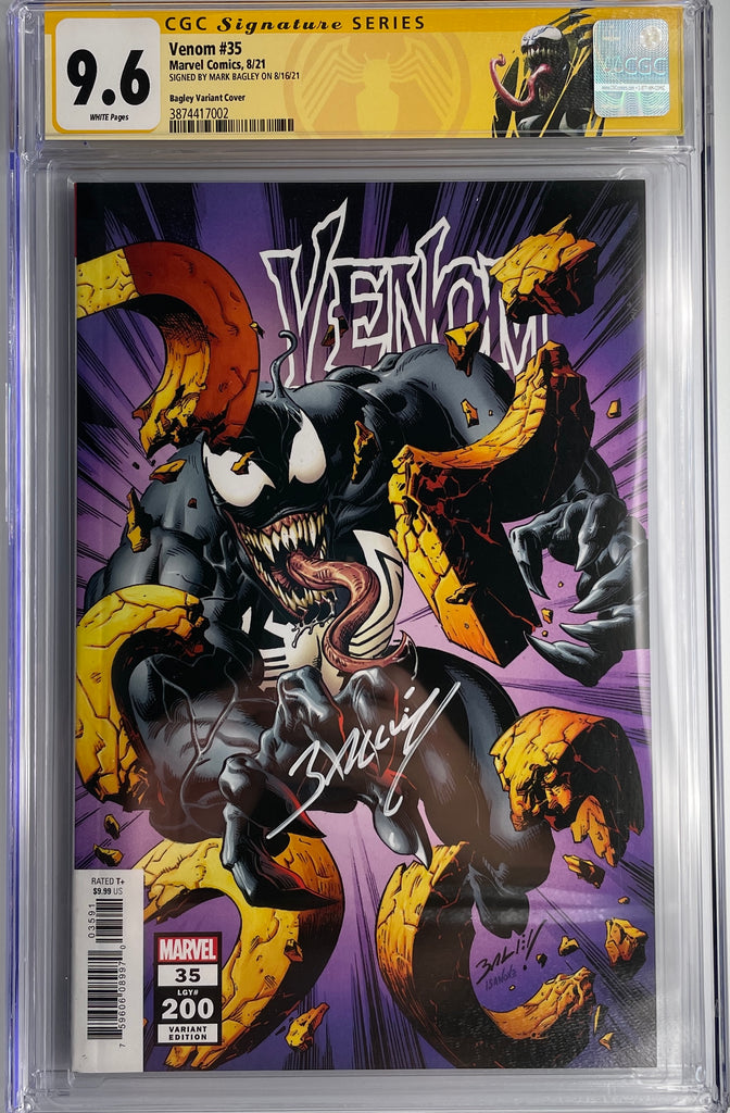 Venom #35 | Mark Bagley Variant | CGC SS 9.6