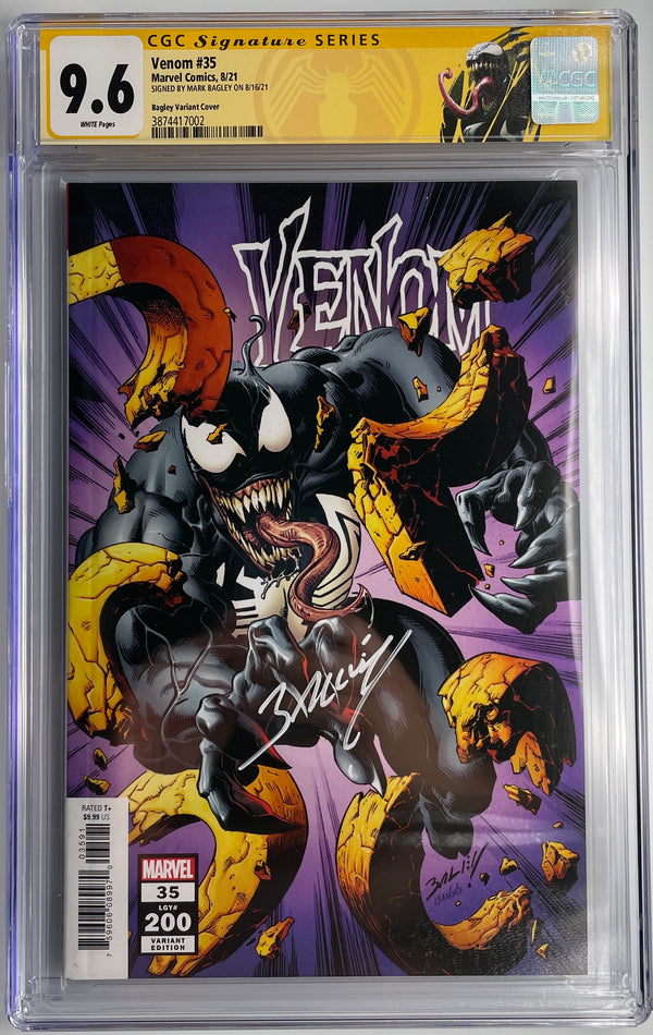 Venom #35 | Mark Bagley Variant | CGC SS 9.6