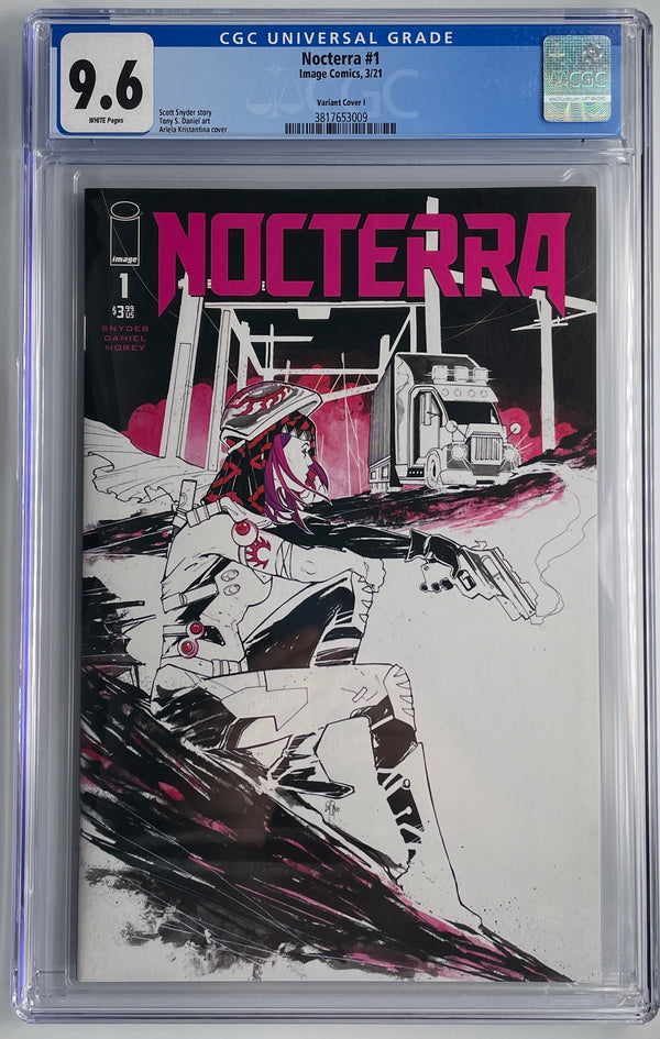 Nocterra #1 | 1:50 Ratio Variant | Kristantina Cover Art | CGC 9.6