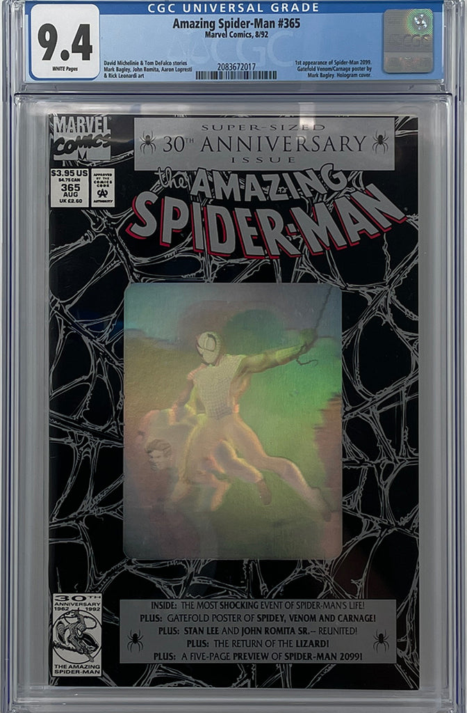 Amazing Spider-Man #365 | 1st App of Spider-Man 2099 | CGC 9.4