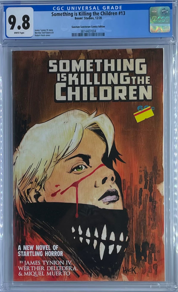 Something is Killing the Children #13 | Robert Hack Variant | CGC 9.8