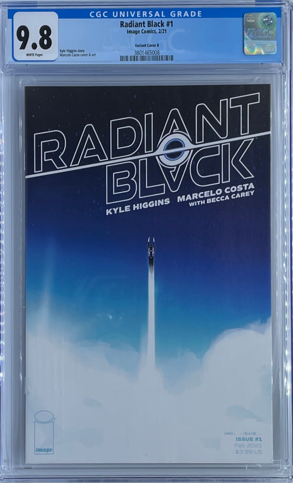 Radiant Black #1 | Cover B | CGC 9.8