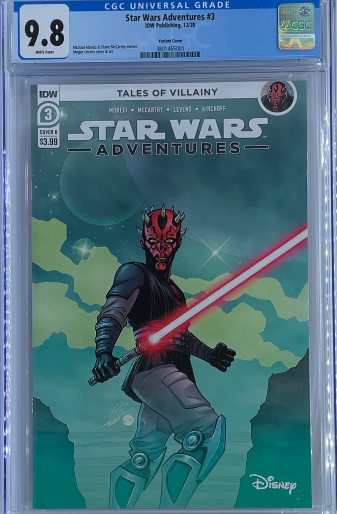 Star Wars Adventures #3 | Darth Maul Variant | CGC 9.8