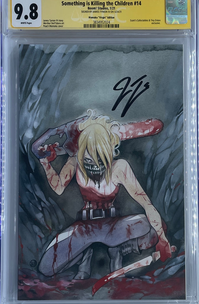 Something is Killing the Children #14 | Momoko Virgin Variant Cover | CGC SS 9.8