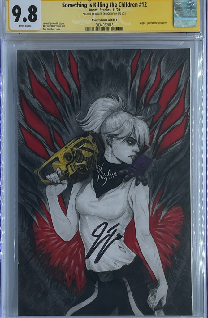 Something is Killing the Children #12 | Zoe Lacchei Black & White Variant | CGC SS 9.8