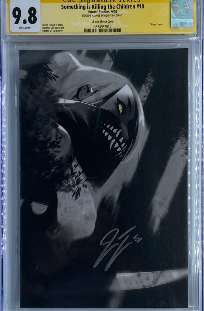 Something is Killing the Children #10 | Di Meo Black & White Virgin Variant | CGC SS 9.8