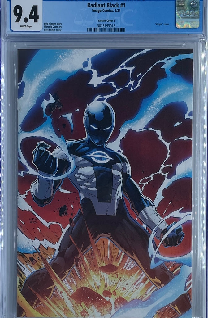 Radiant Black #1 | 1:25 Ratio Variant | CGC 9.4