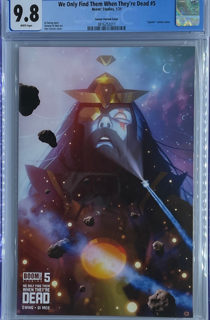 We Only Find Them When They're Dead #5 | Garner Spoiler Variant | CGC 9.8