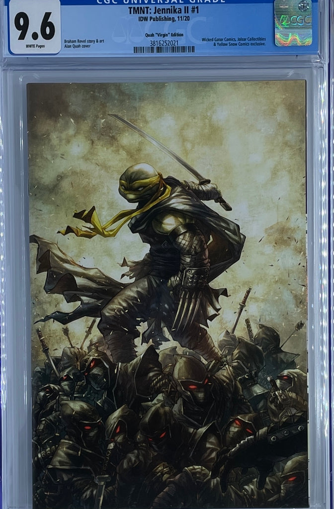 TMNT: Jennika II  #1 | Alan Quah Virgin Variant | CGC 9.6