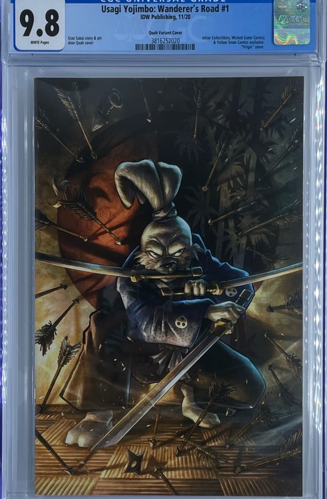 Usagi Yojimbo: Wanderer's Road #1 | Alan Quah Virgin Variant | CGC 9.8