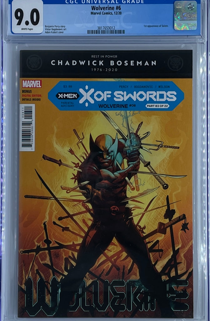 Wolverine #6 | Cover A | 1st Appearance of Solem | CGC 9.0