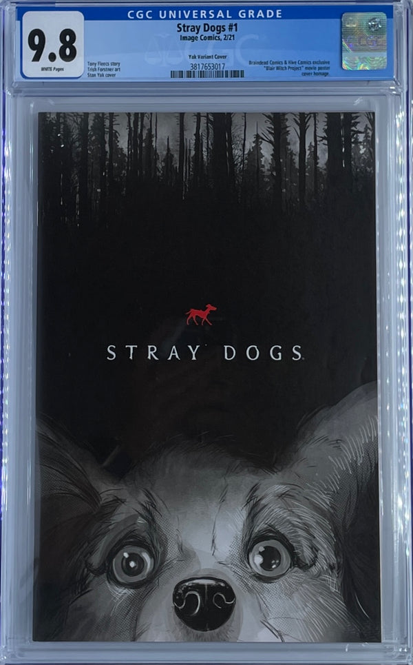 Stray Dogs #1 | Stan Yak Variant | CGC 9.8