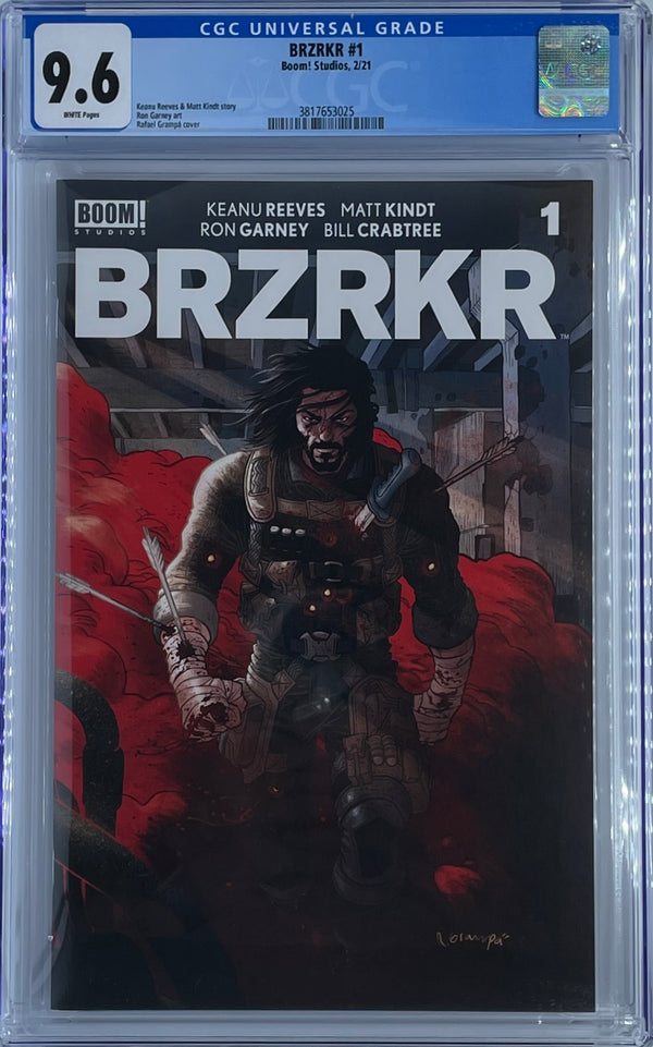 BRZRKR #1 | Cover A | CGC 9.6