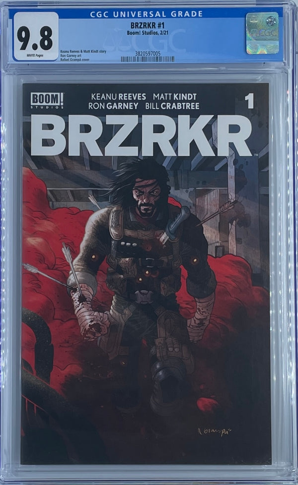 BRZRKR #1 | Cover A | CGC 9.8