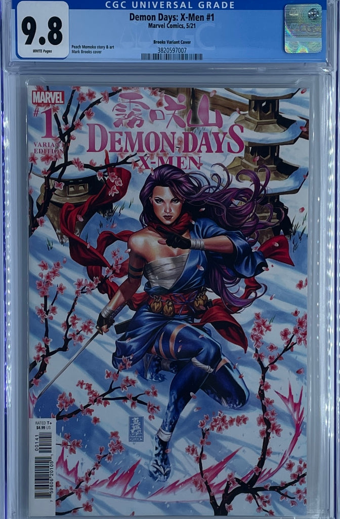 Demon Days X-Men #1 | Brooks Variant | CGC 9.8