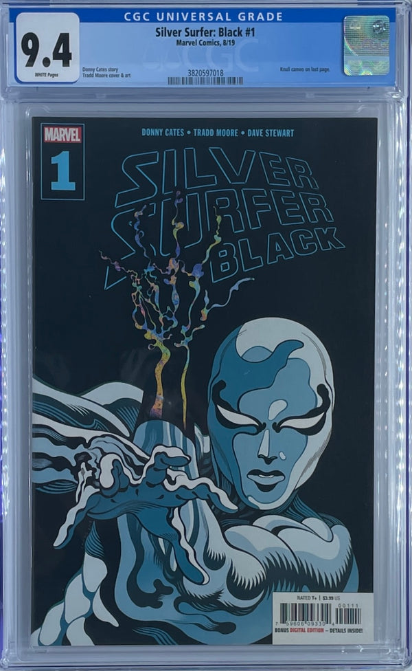 Silver Surfer: Black #1 | 1st Print | Donny Cates | CGC 9.4
