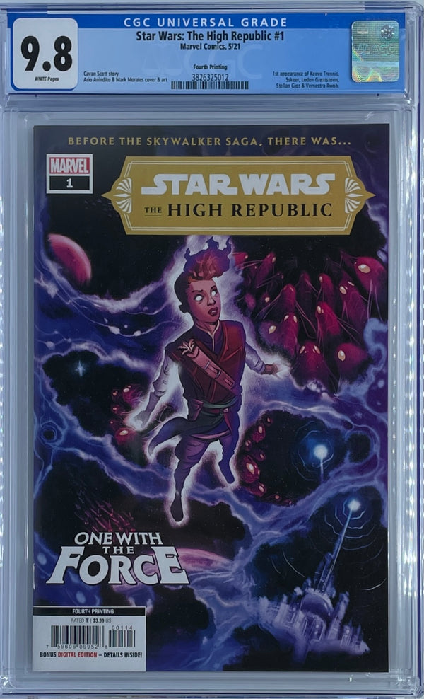 Star Wars: The High Republic | Fourth Printing | CGC 9.8