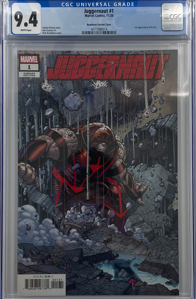 Juggernaut #1 | 1:50 Ratio | 1st App of D-Cel | CGC 9.4