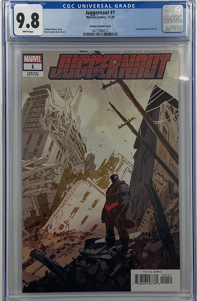 Juggernaut #1 | Garney Variant Cover | 1st App of D-Cel | CGC 9.8