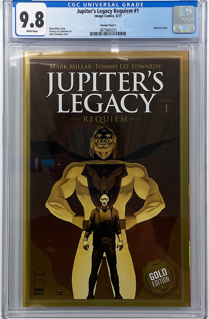 Jupiter's Legacy Requiem #1 | Gold Foil Edition | CGC 9.8