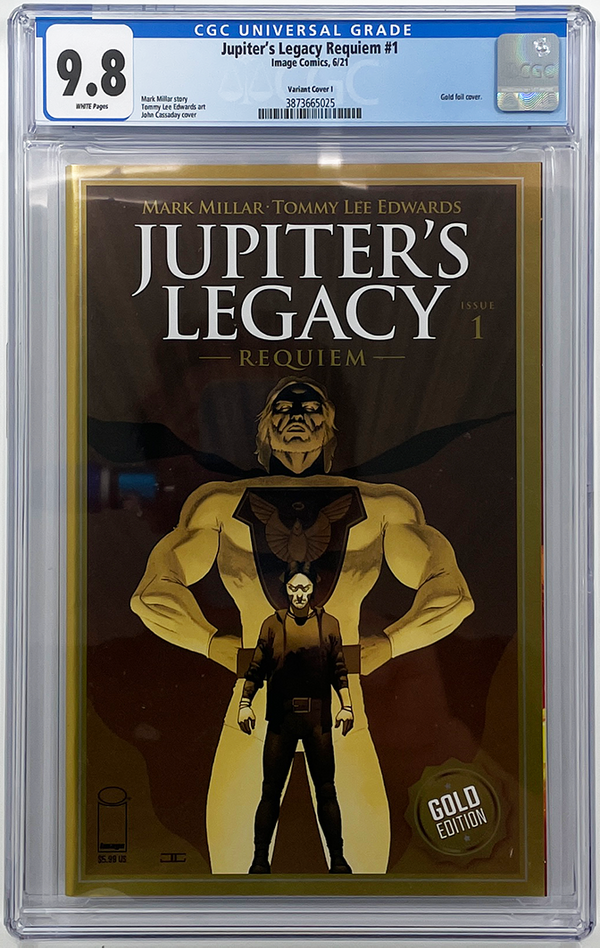 Jupiter's Legacy Requiem #1 | Gold Foil Edition | CGC 9.8