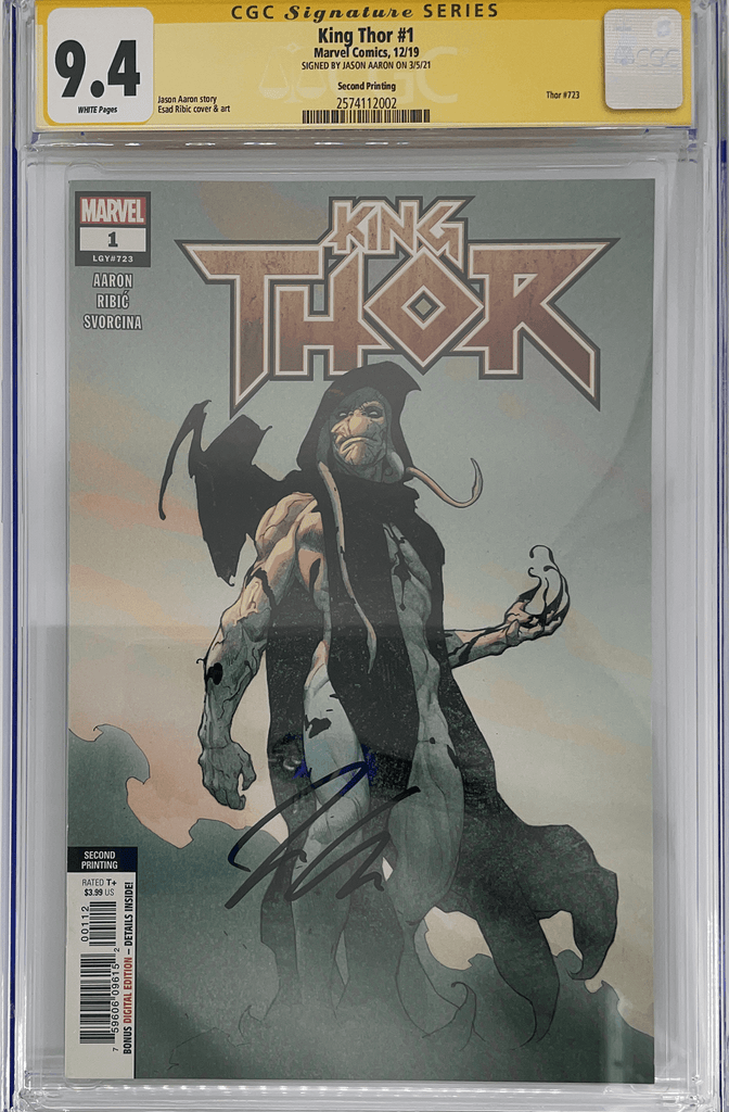 King Thor #1 | Second Printing | CGC SS 9.4