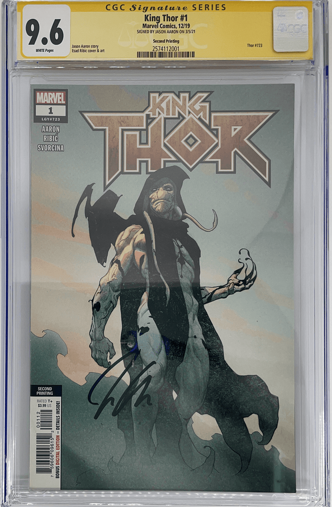 King Thor #1 | Second Printing | CGC SS 9.6