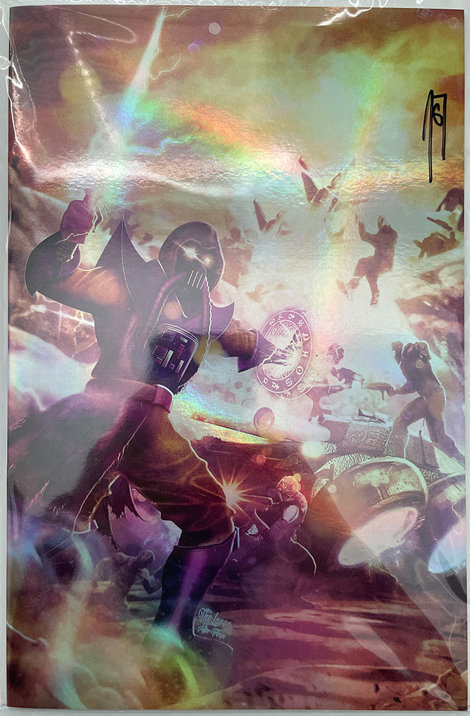 COUNT DRACO KNUCKLEDUSTER #1 | Hal Laren Foil Virgin Variant | Signed by Schmalke