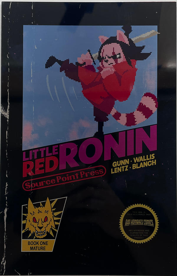 LITTLE RED RONIN #1 | NYCC BAD HOMBRES 8 BIT METAL VARIANT