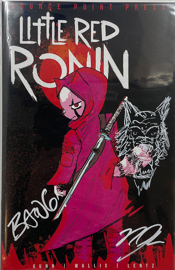 Little Red Ronin #2 | NateMadeIt Variant | Double Signed + Wolf Face Remark