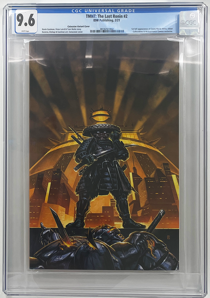 TMNT: Last Ronin #1 | Peejay Catacutan Virgin Variant | CGC 9.6