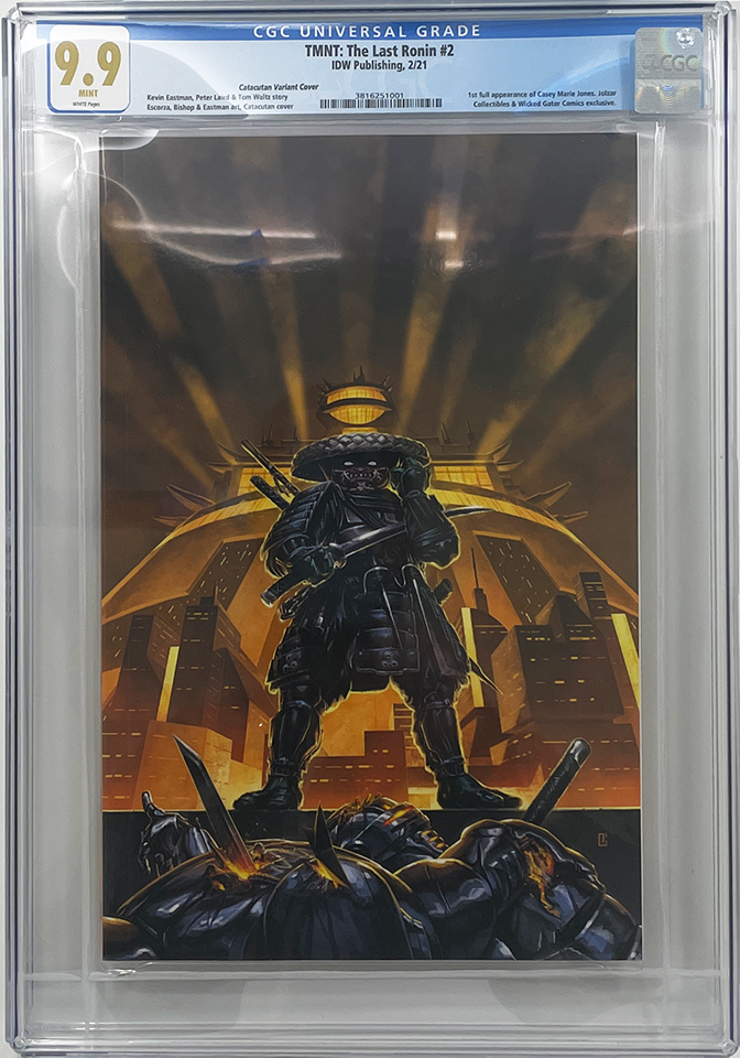TMNT: Last Ronin #1 | Peejay Catacutan Virgin Variant | CGC 9.9