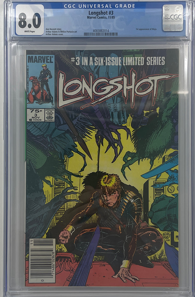 Longshot #3 | 1st App of Mojo | CGC 8.0
