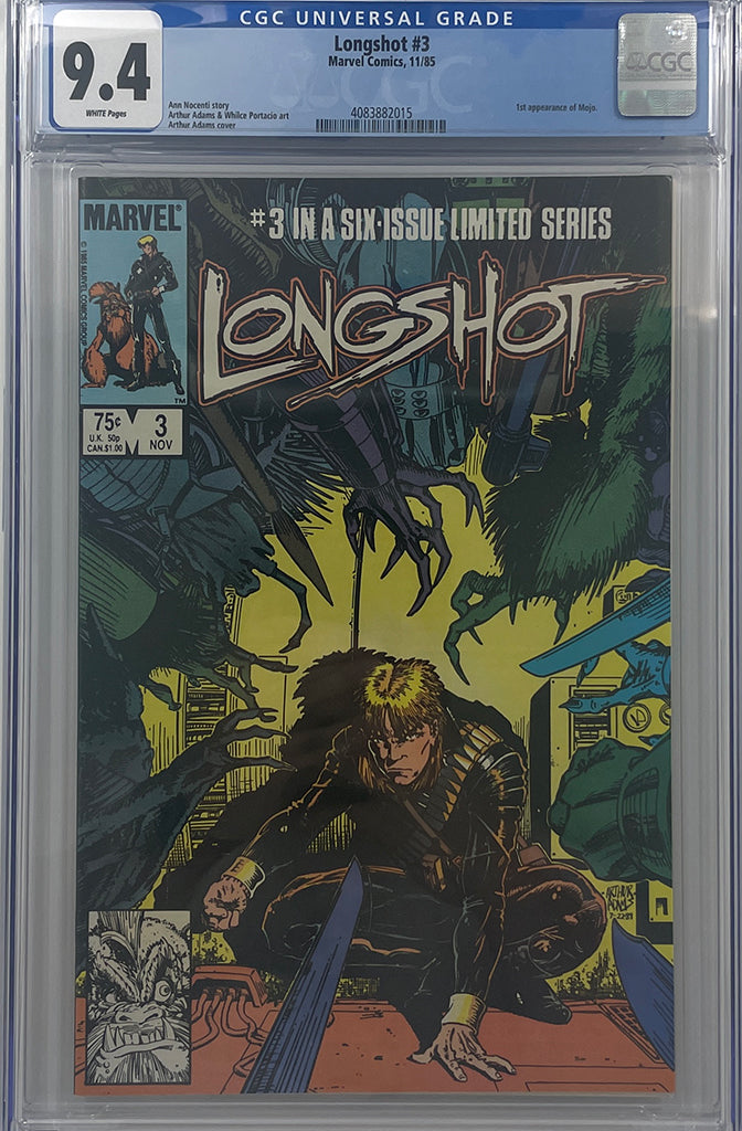 Longshot #3 | 1st App of Mojo | CGC 9.4