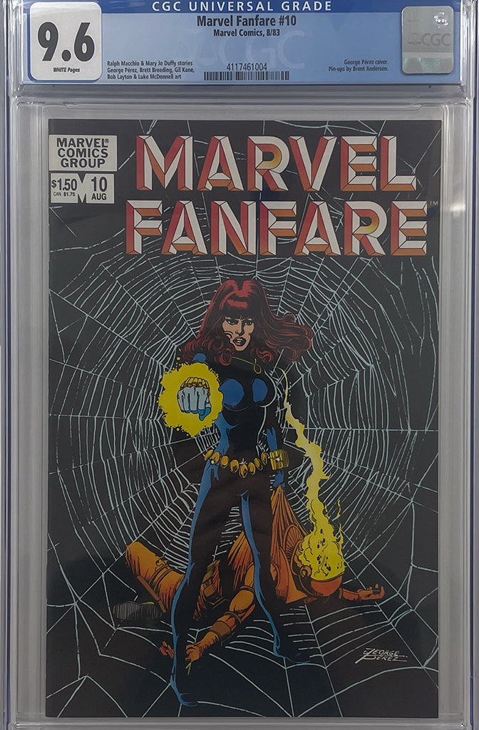 Marvel Fanfare #10 | George Perez Cover | CGC 9.6