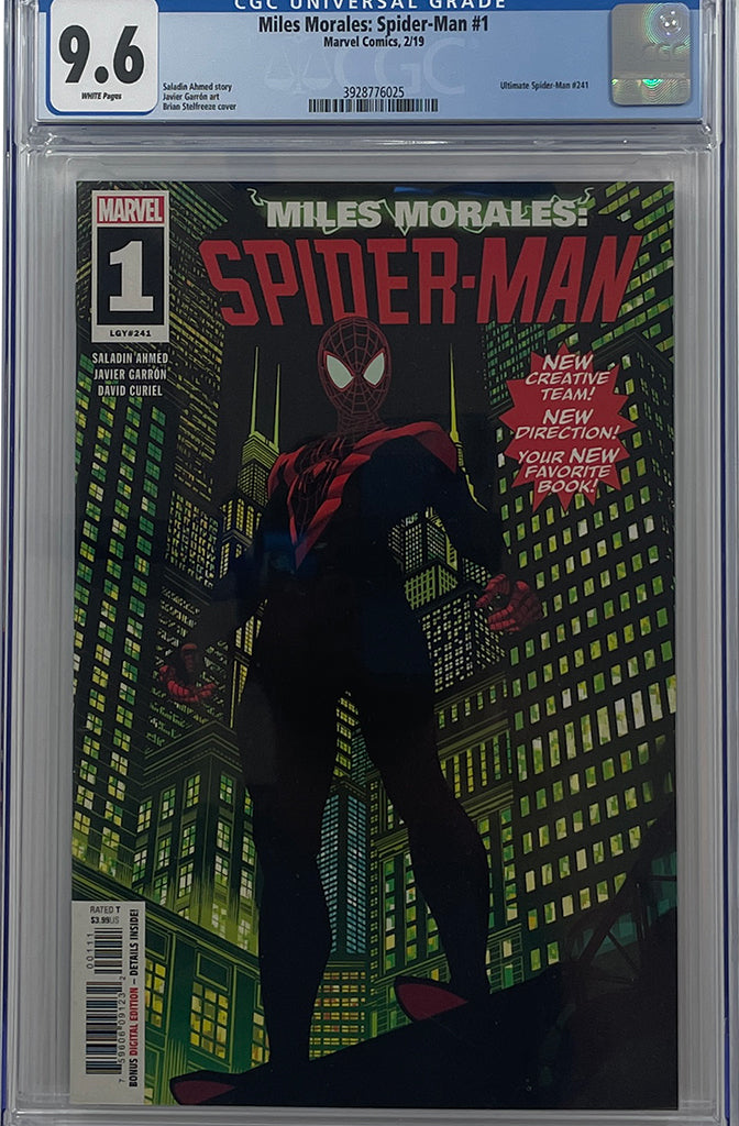 Miles Morales: Spider-Man #1 | Cover A | CGC 9.6