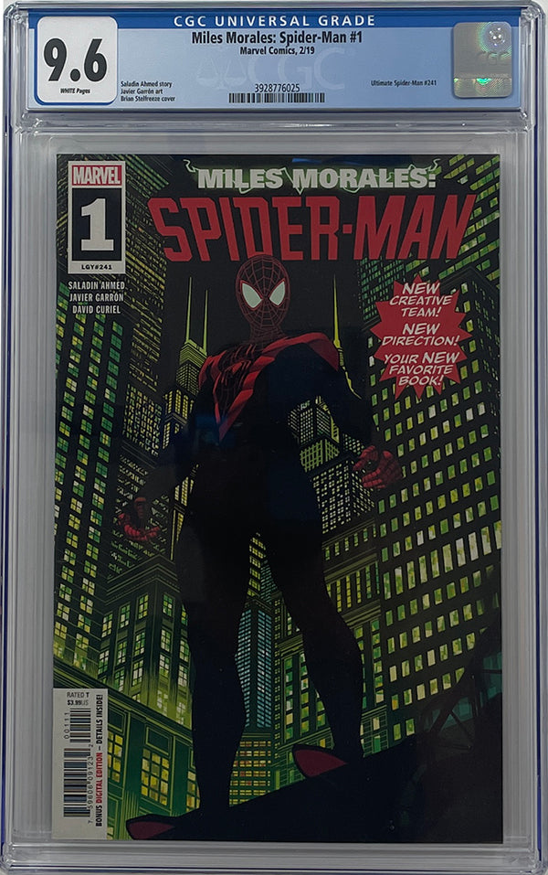 Miles Morales: Spider-Man #1 | Cover A | CGC 9.6