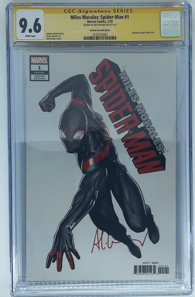 Miles Morales: Spider-Man #1 | 1:25 Ratio Adi Granov Variant | CGC SS 9.6