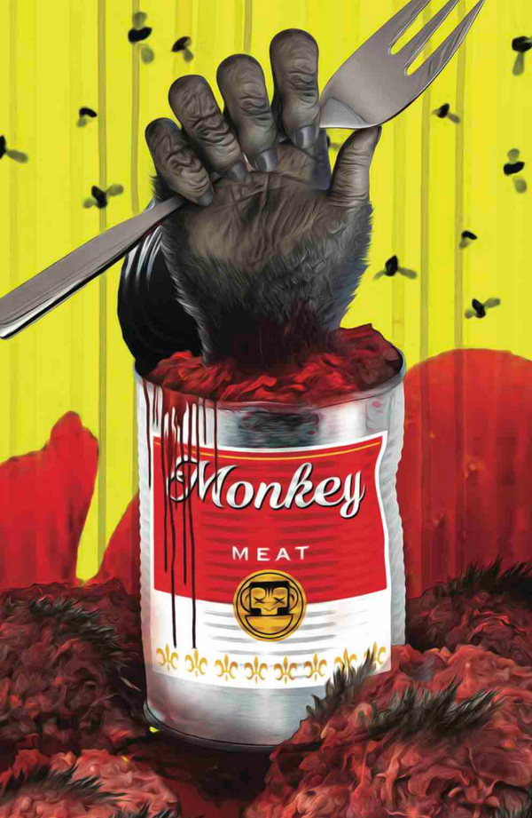Monkey Meat #1 | Javan Jordan Variant | Rabbit Comics Exclusive